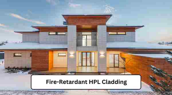 Traditional HPL cladding