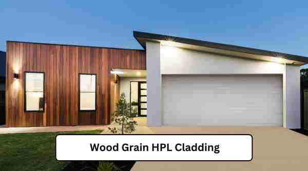 Traditional HPL cladding